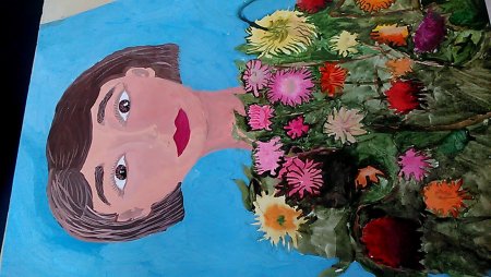 Детские рисунки мамы