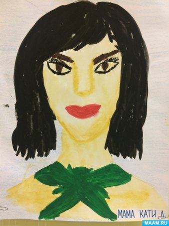 Рисование мама