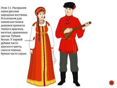 Национальный костюм русского народа