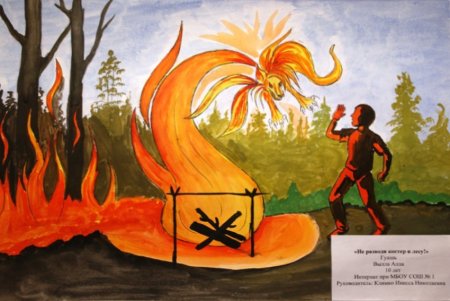 Рисунок пожарная безопасность