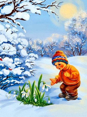 Весна для дошкольников