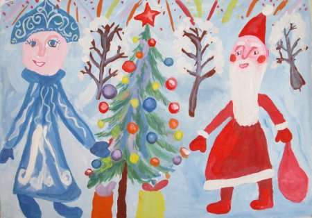 Сайт конкурс детских рисунков о деде морозе