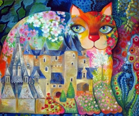 Сказочные коты Оксаны Заики