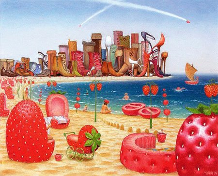 Город мечты мир сладостей