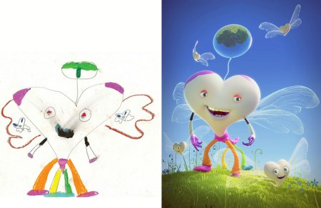 Реальность и фантазия рисунки