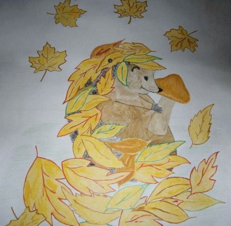 Рисунок на тему осенняя фантазия