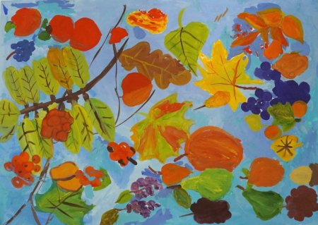 Краски осени в детский сад