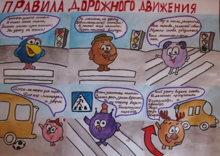Смешарики Азбука безопасности зебры в городе