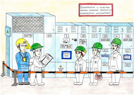 Рисунки по охране труда и технике безопасности