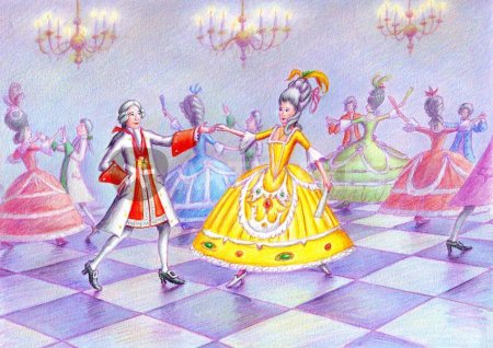 Композиция бал во Дворце