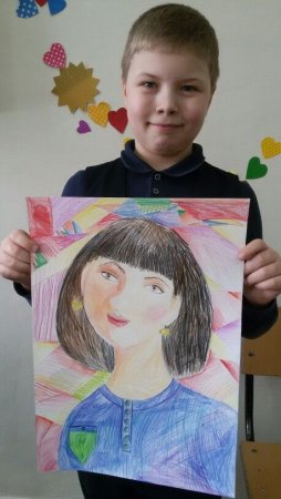 Рисование портрета для детей