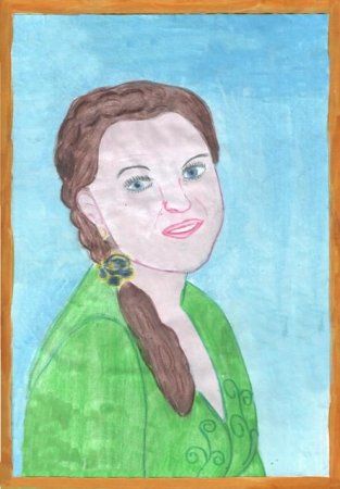 Рисунок мамы 3 класс