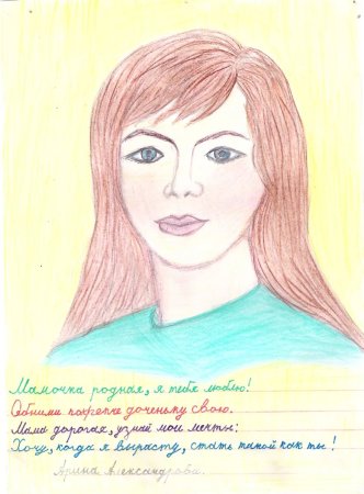 Рисунок мамы