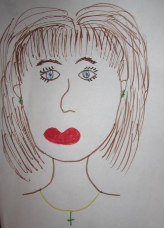 Нарисуй маму