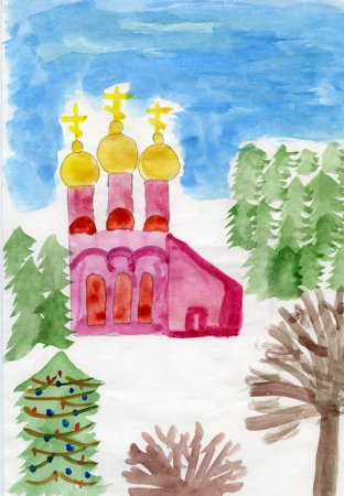 Покров Пресвятой Богородицы для детей