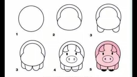 Поэтапное рисование для малышей