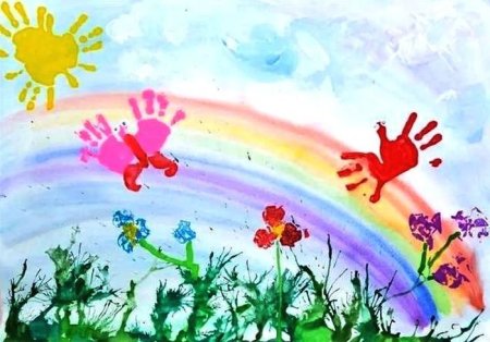 Детские рисунки на тему лето