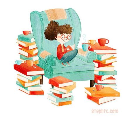 Чтение иллюстрация