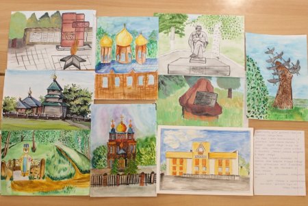 Достопримечательности Пензы рисунки