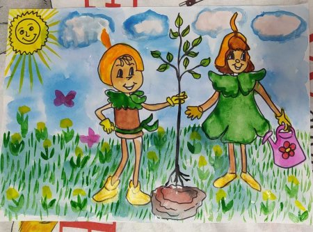 Защитники природы рисунки