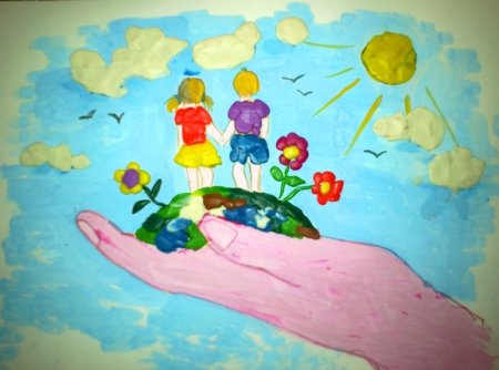 Рисуем мир в детском саду