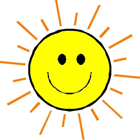 Солнце нарисованное