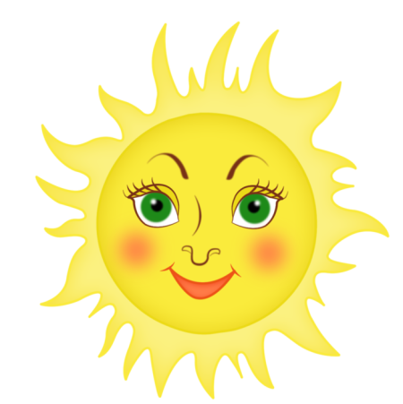 Солнце с личиком