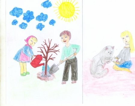 Рисунок добро