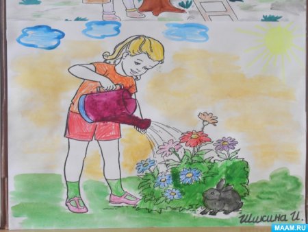 Рисунок мы друзя природы