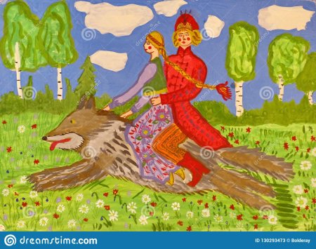 Рисунок любимая сказка