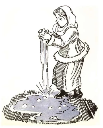 Иллюстрация к сказке Мороз Иванович для 3 класса