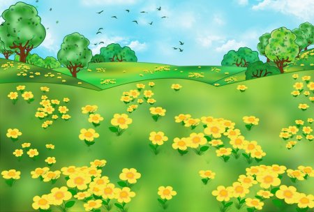 Мультяшный фон