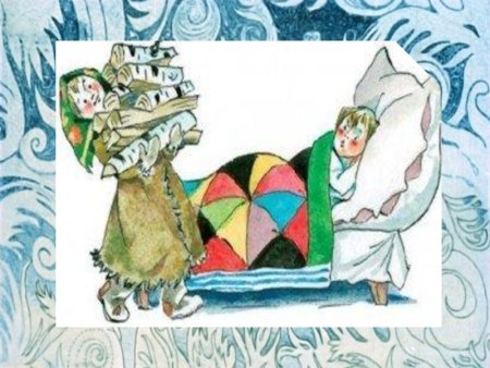 Мороз Иванович сказка Одоевского рисунки детские