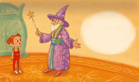 Рисунок на тему волшебник