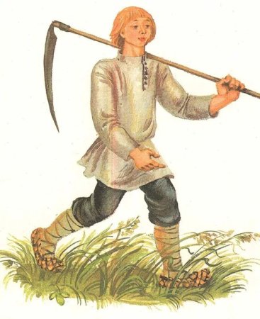 Кустодиев косарь