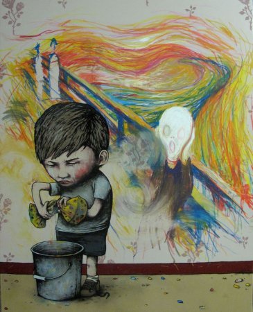 Французский художник dran