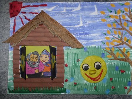 Поделка на тему Колобок