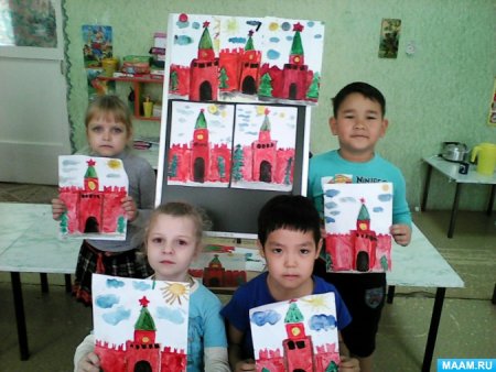 Рисование на патриотическую тему в старшей группе