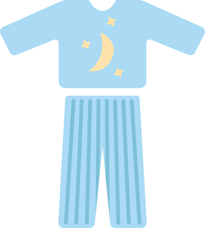 Мультяшные дети в пижаме