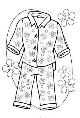 Пижама контур