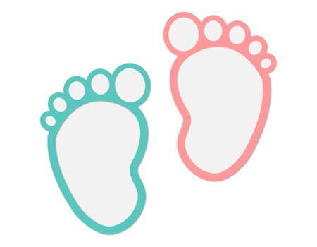 Следы детских ножек