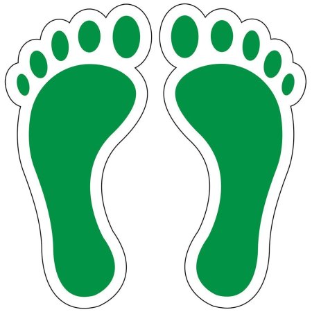 Следы ног человека