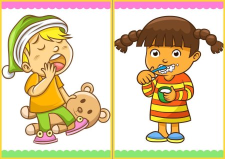 Изображение действий для детей