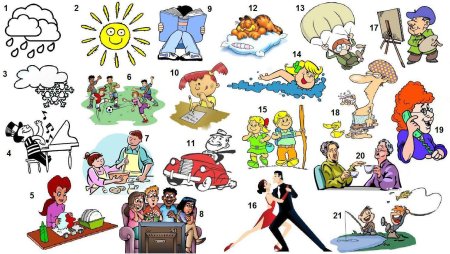 Увлечения рисунок