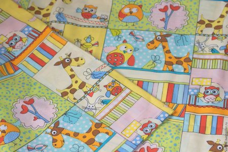 Ситец ткань детская