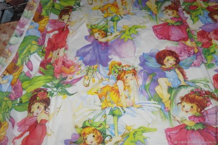КПБ цветочные феи перкаль