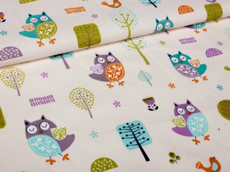 Бязь набивная 6698-1