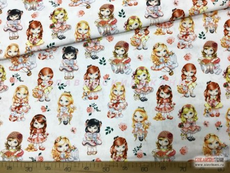 Ткань бязь куклы