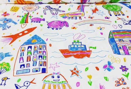 Ткани с детским рисунком