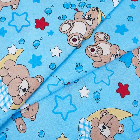 Детская ткань с мишками